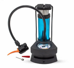 Foot And Hand Air Pump With Air Pressure Gauge – Fast Portable Car Bike And Cycle Inflator For Tires Balls And Inflatables